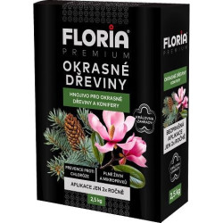 FLORIA Hnojivo pro okrasné dřeviny a konifery 2,5 kg